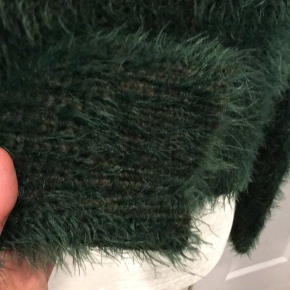 Green Forever 21 Crop Sweater - Medium - Picture 3 of 6